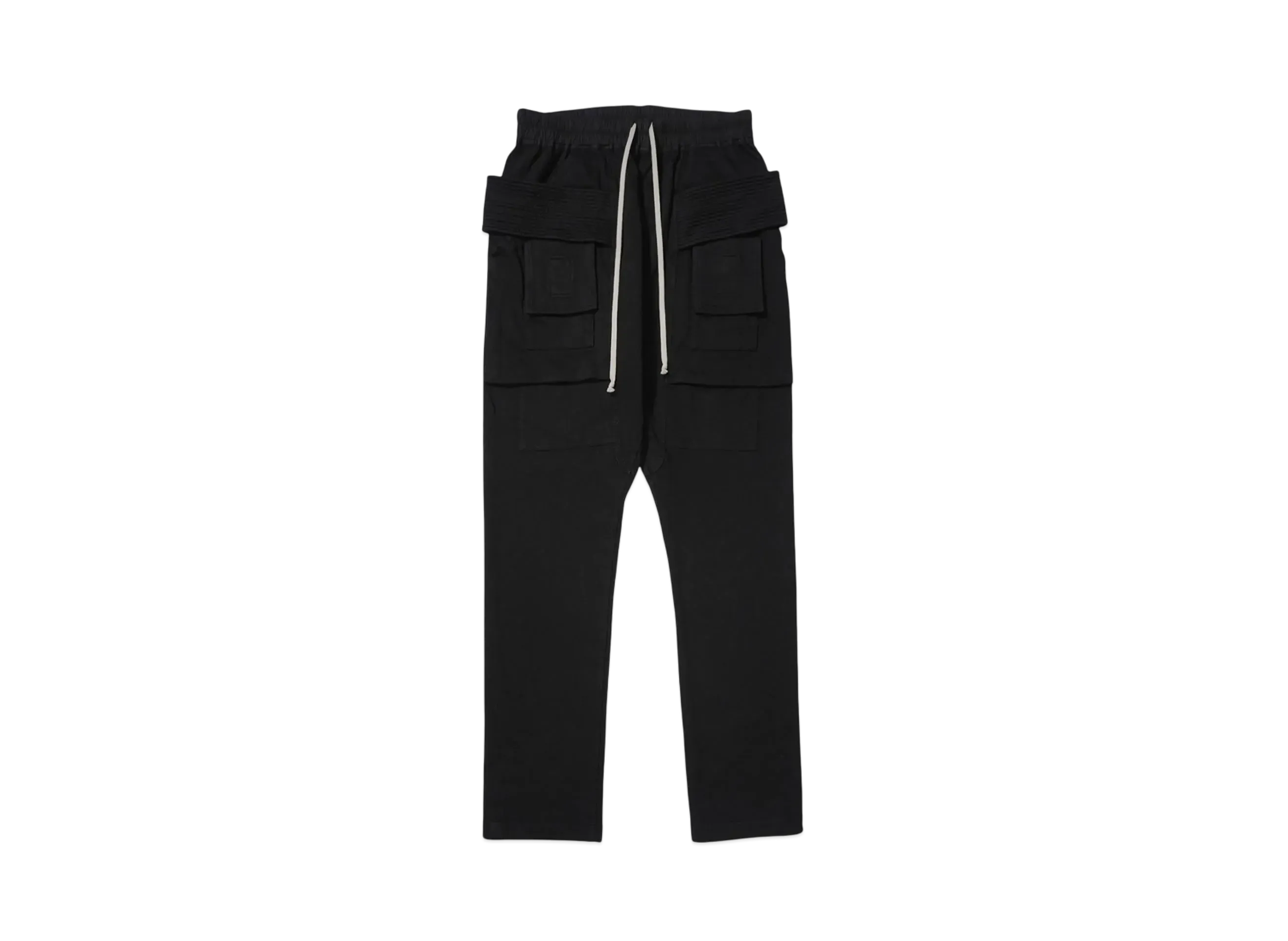 RICK OWENS DRKSHDW CREATCH CARGO DRAWSTRING "BLACK"