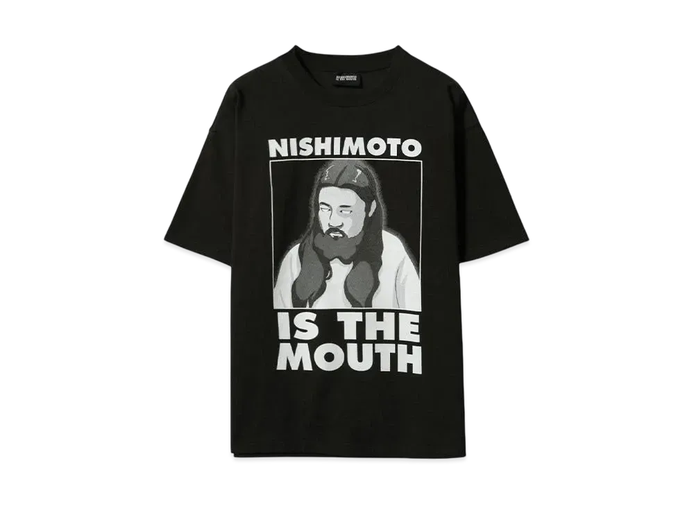 NISHIMOTO IS THE MOUTH S/S TEE "BLACK"