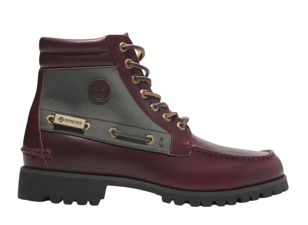 ティンバーランド オーセンティック セブンアイ クラシック ラグ ゴアテックス "ダークレッド"