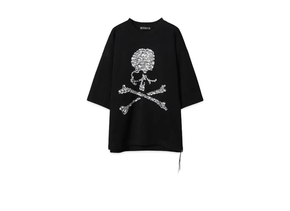 MASTERMIND JAPAN-JEWEL SS SWEATSHIRT "BLACK"