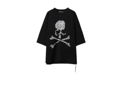 MASTERMIND JAPAN-JEWEL SS SWEATSHIRT "BLACK"