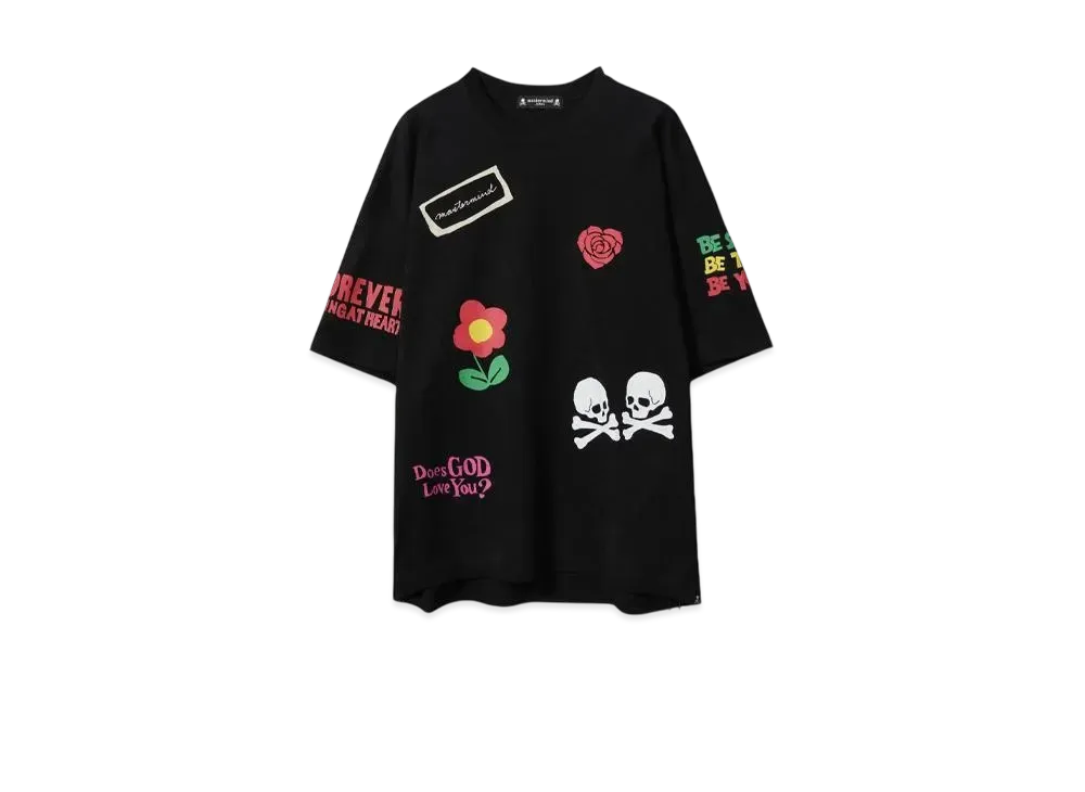 MASTERMIND JAPAN-HAND DRAWN TEE "BLACK"