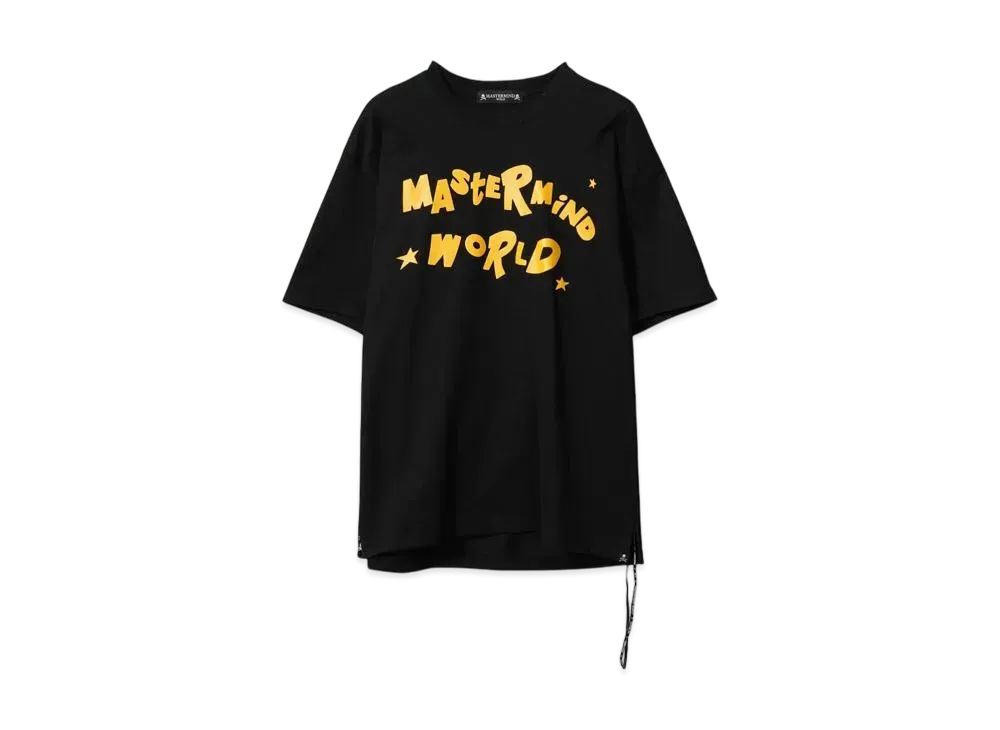MASTERMIND WORLD-STAR TEE "BLACK"