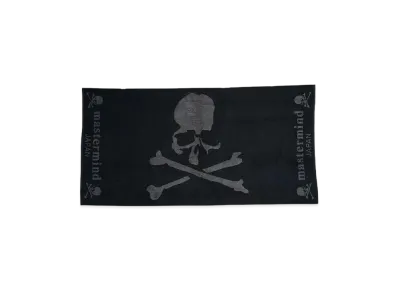 MASTERMIND JAPAN-JAPAN BEACH TOWEL "BLACK"