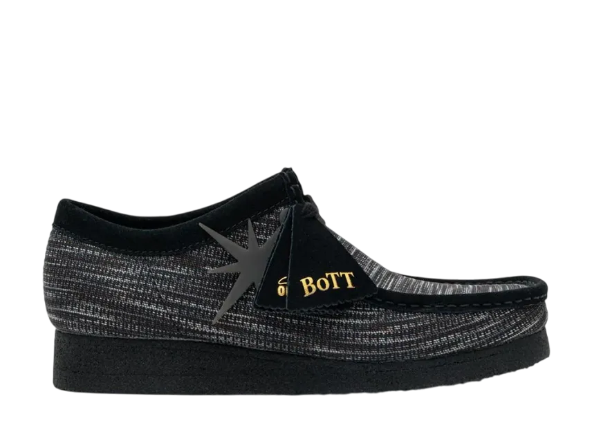 BOTT×Clarks Originals wallabee ブラック BoTT × Clarks Wallabee