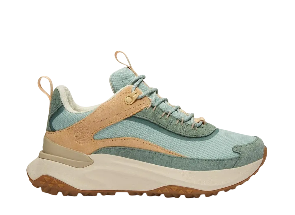 ティンバーランド ウィメンズ モーション アクセス ウォータープルーフ ロー スニーカー "ライトグリーン"