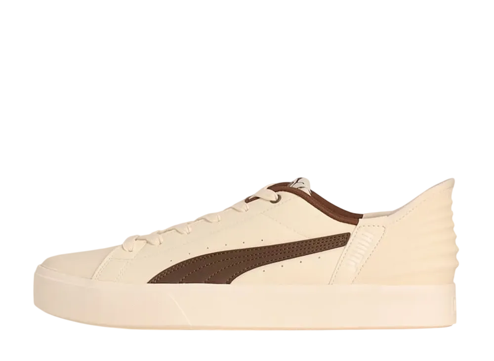 プーマ Vコート イーズイン "フロステッドアイボリー/チョコレート"