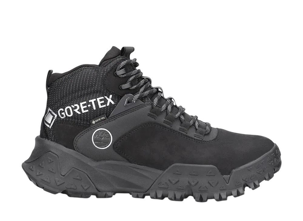 ティンバーランド モーション スクランブル ミッド レースアップ ゴアテックス ハイキングブーツ "ブラック"