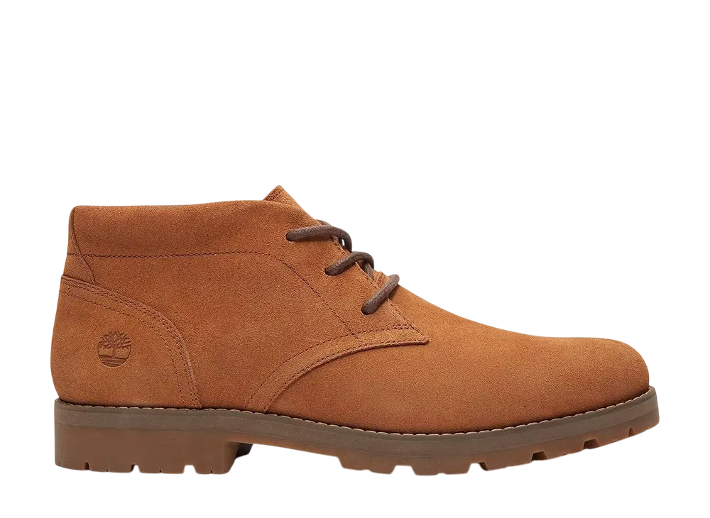 Timberland Britton Square Mid Lace-Up Boot "Rust Suede"