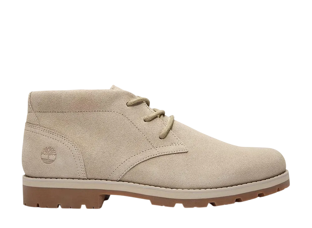 Timberland Britton Square Mid Lace-Up Boot "Light Brown Suede"