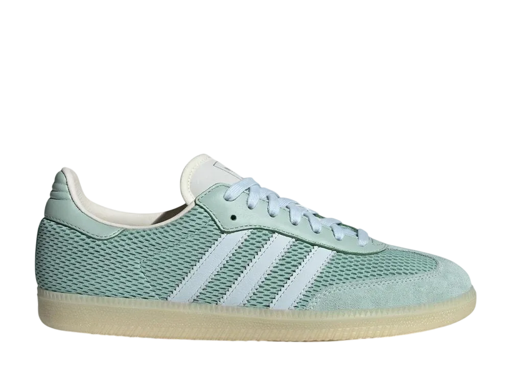 アディダスオリジナルス サンバ OG "ヘイジーグリーン/スカイティント/オフホワイト"
