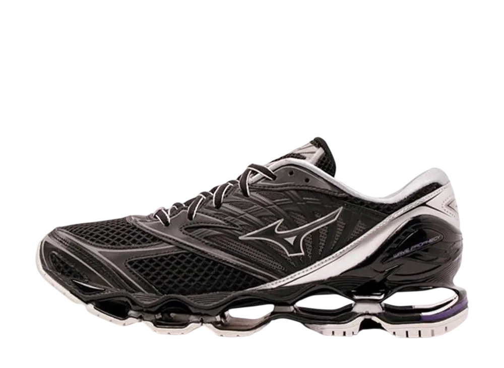 ミズノ ウェーブプロフェシー LS "ブラック/ブラック/シルバー"