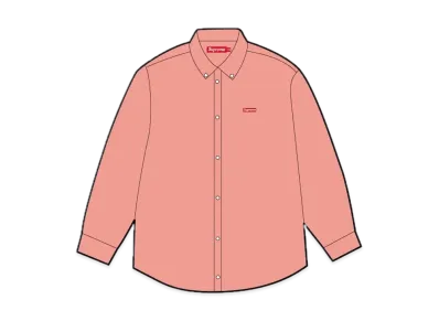 Supreme Small Box Denim Shirt "Pink" (25SS)