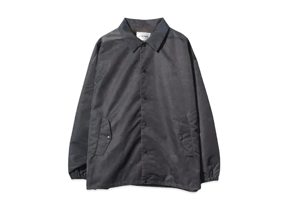 MAGIC STICK TYE DYE NYLON COACH JACKET "D.Navy"
