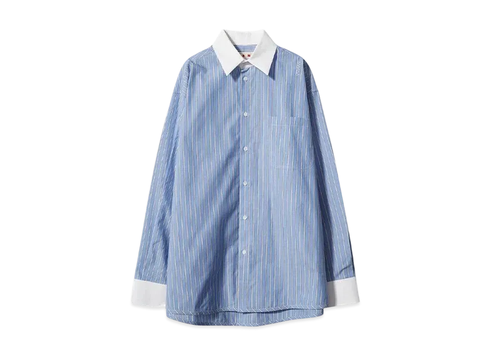 MARNI SHIRT "BLUE CHINA"