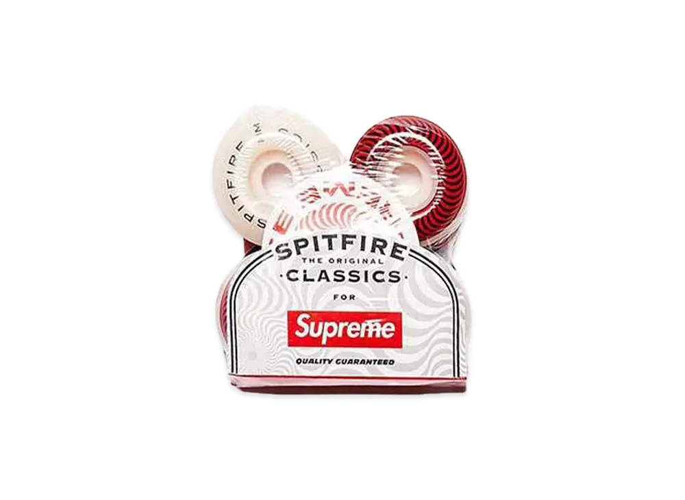 Supreme Spitfire® Classic Wheels (Set of 4) "Red"
