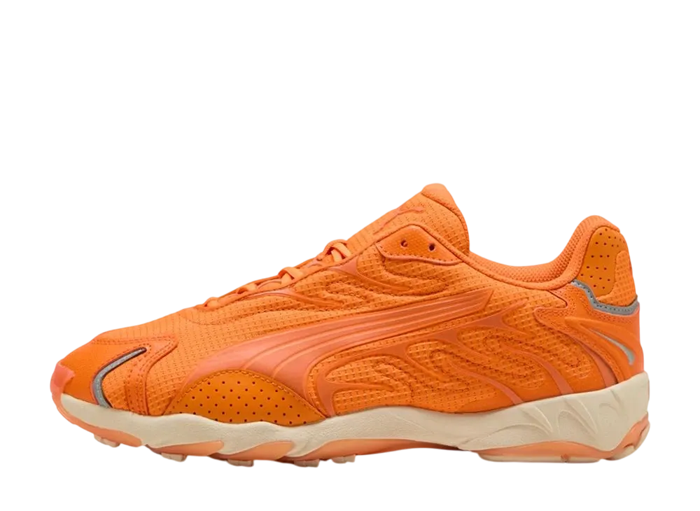 プーマ インヘイル リフレクティブ "オレンジグロー/アルパインスノー"