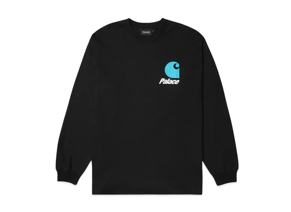 PALACE x Carhartt WIP Logo Longsleeve "Black"