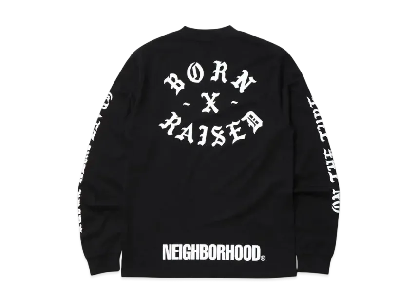 NEIGHBORHOOD x Born x Raised Tee LS-1 NEIGHBORHOOD x Born x Raised Tee LS-1