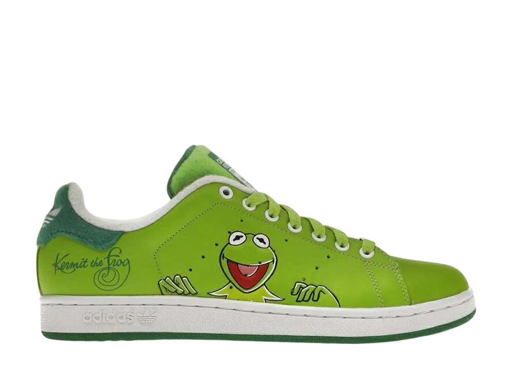 Kermit the Frog × adidas Stan Smith "Light Green/White/Dark Green"