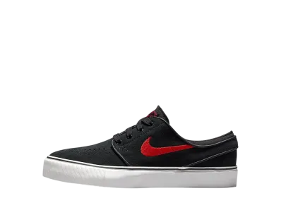 Nike SB GS Stefan Janoski "Black/Black/Summit White/University Red"