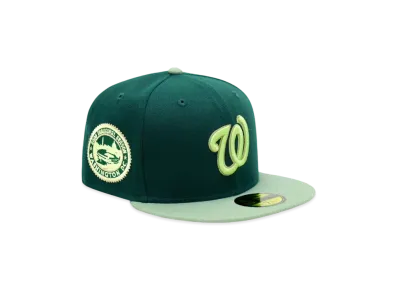 NEW ERA x THE CAP 59Fifty 'G-Dollar' Washington Nationals "Dark Green/Ever Green"