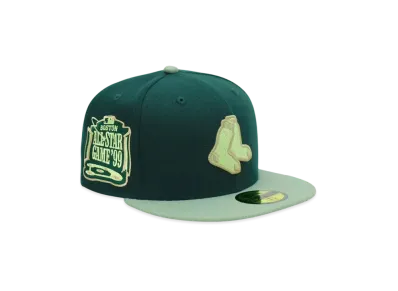 NEW ERA x THE CAP 59Fifty 'G-Dollar' Boston Red Sox "Dark Green/Ever Green"