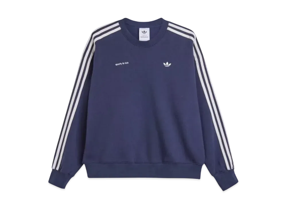adidas x Sporty & Rich Sweatshirt "Night Navy"
