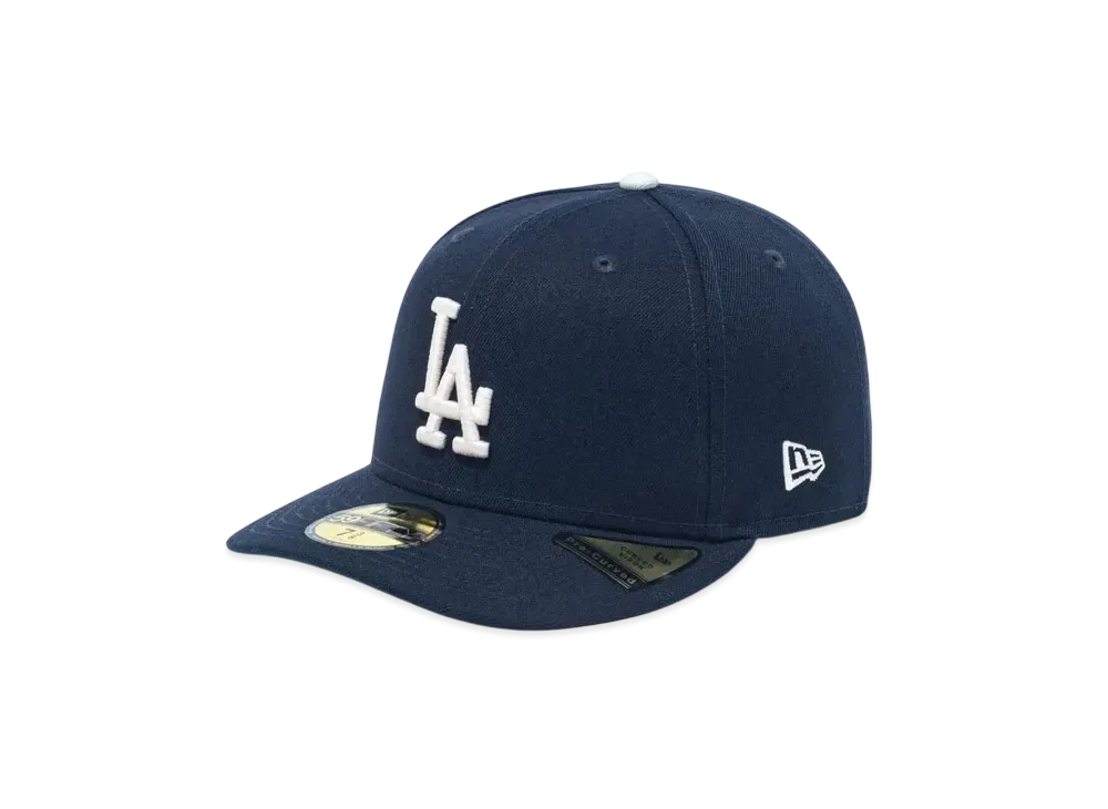 NEW ERA BLACK LABEL SS25 PC 59Fifty Los Angeles Dodgers "Navy"