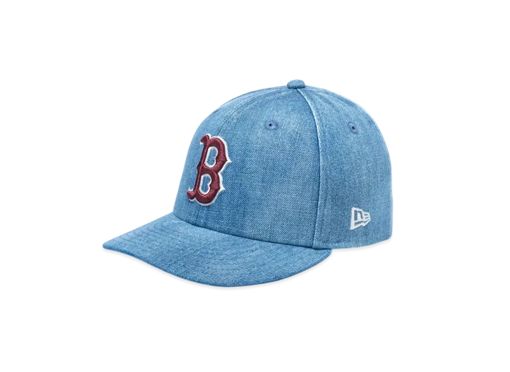 NEW ERA BLACK LABEL SS25 PC 59Fifty Boston Red Sox "Washed Denim"