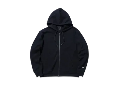 NEW ERA BLACK LABEL SS25 Oversized Waffle Full-Zip Hoodie "Black"