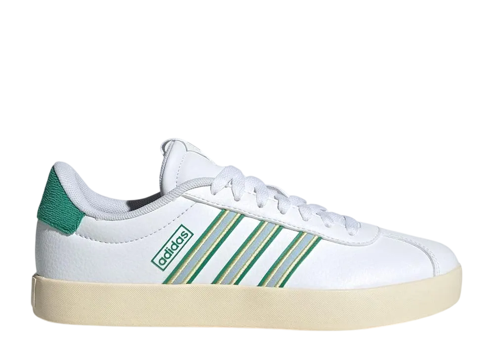 アディダス VL コート3.0 "クラウドホワイト/グローブルー/セミコートグリーン"