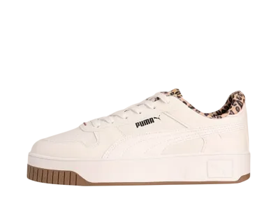 Puma Women's Carina Street Leo 2 "Puma White/Puma White/Puma Black"