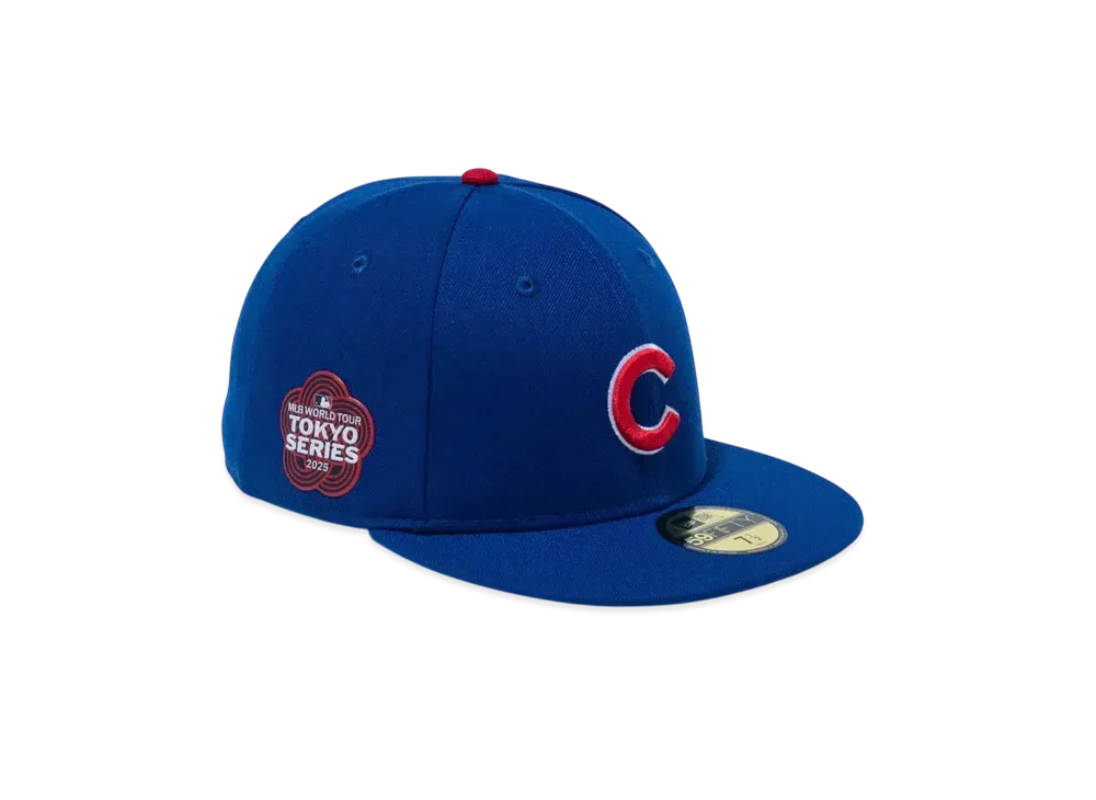 NEW ERA MLB Tokyo Series 2025 59Fifty Chicago Cubs "Light Royal"
