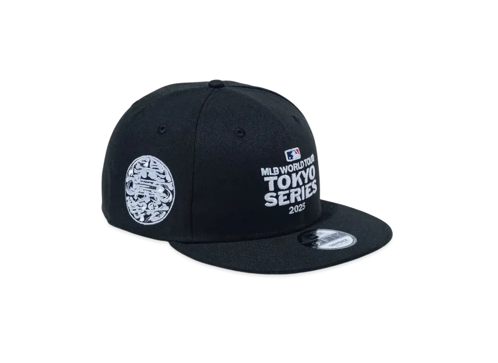 NEW ERA MLB Tokyo Series 2025 9Fifty World Tour Tokyo 2025 Logo "Black"