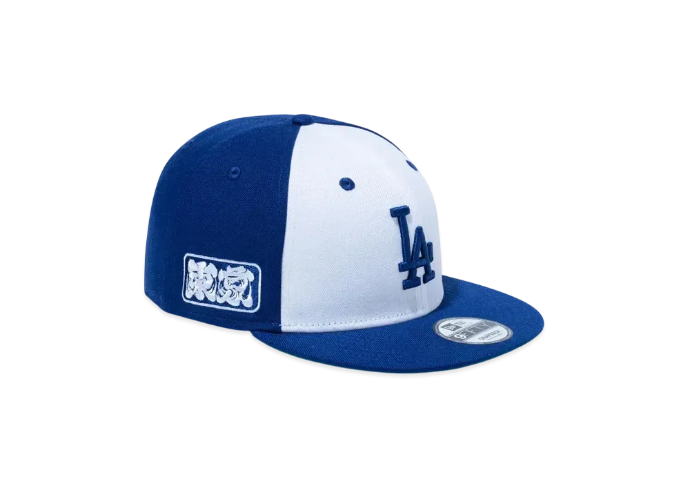 NEW ERA MLB Tokyo Series 2025 9Fifty Los Angeles Dodgers Tokyo Side Patch "White/Dark Royal"