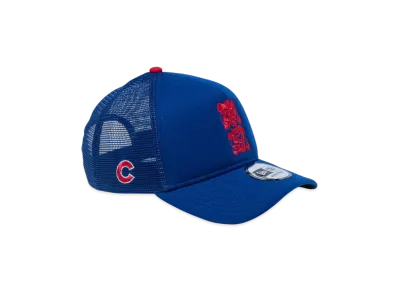 NEW ERA MLB Tokyo Series 2025 9Forty A-Frame Tracker Tokyo Chicago Cubs "Light Royal"