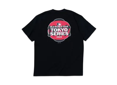 NEW ERA MLB Tokyo Series 2025 Short Sleeve Cotton T-shirt Tokyo Regular Fit "Black"