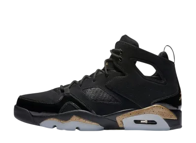 Nike Jordan Flight Club 91 "Black/Metallic Gold"