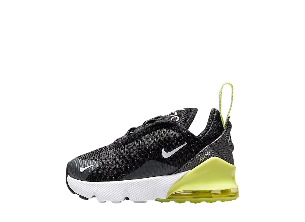 Nike TD Air Max 270 "Light Lemon Twist/Black/Anthracite/White"
