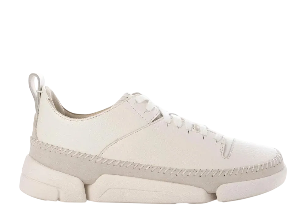 Clarks Trigenic2 Tact "White Leather"