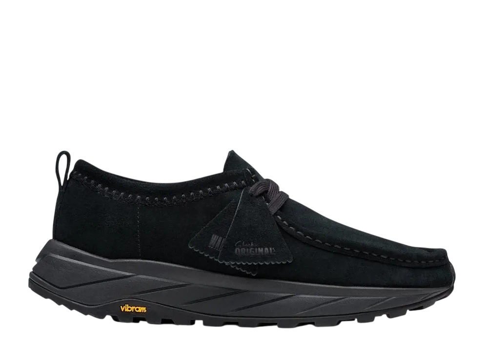 Clarks Walla Eden Lo "Black/Black Suede"