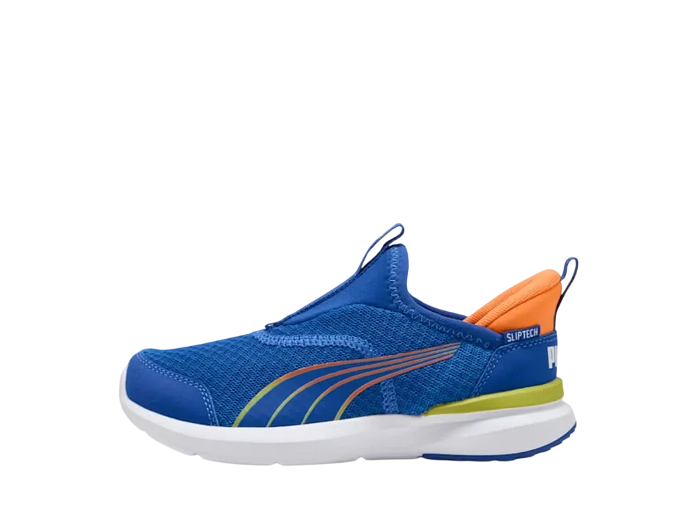 プーマ PS クルーズ プロフォーム イーズイン "ビビッドブルー/シーケルプ/オレンジグロー" (キッズ)