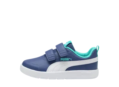 Puma PS Courtflex V3 V "Blue Crystal/Puma White/Aquatic"