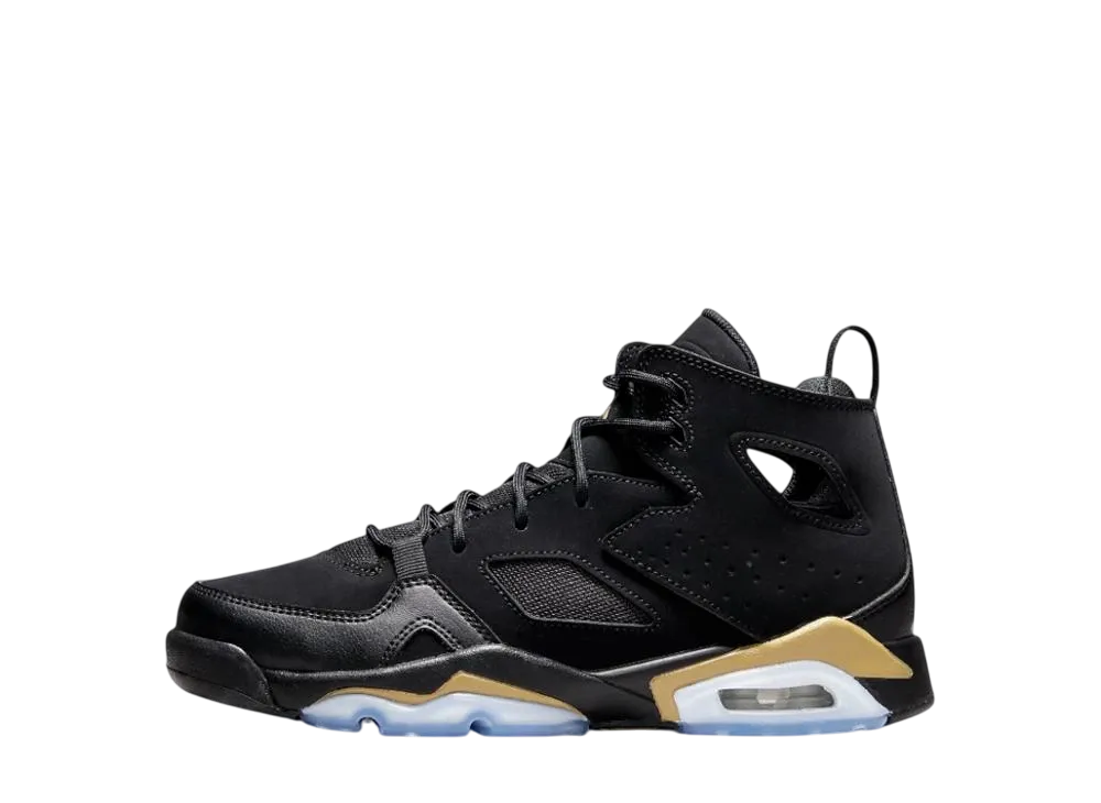 ナイキ GS ジョーダン フライト クラブ '91 "ブラック/メタリックゴールド" (キッズ)