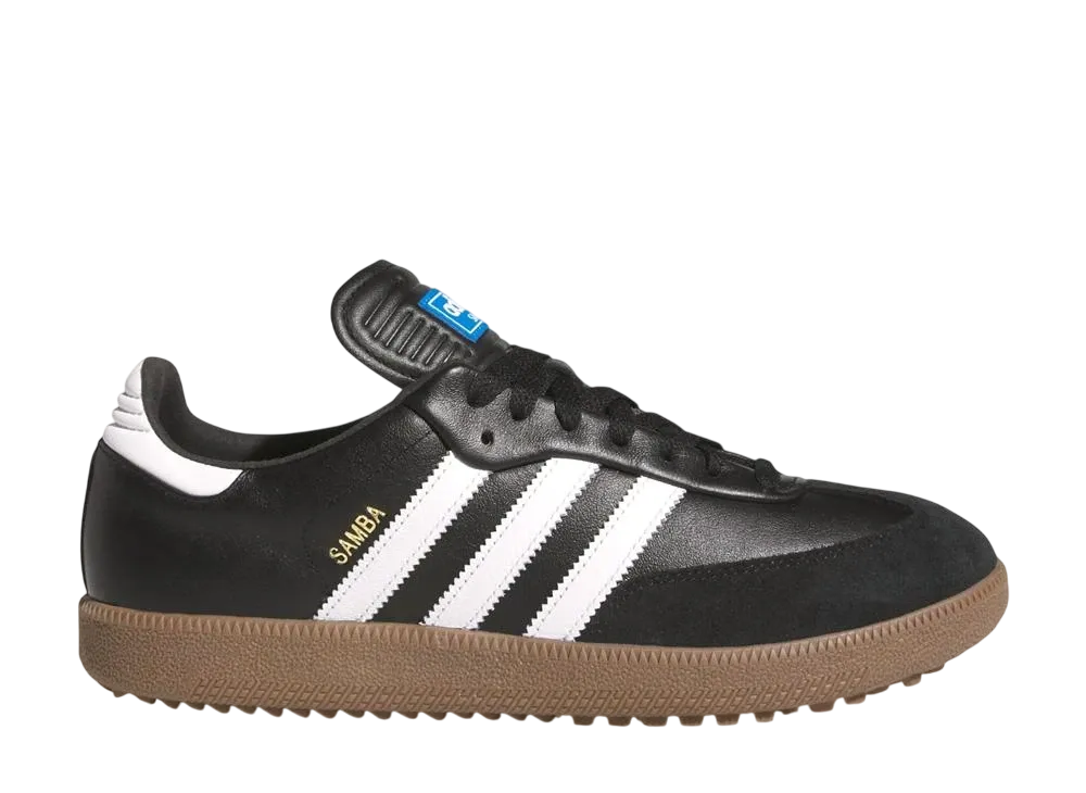 adidas Samba Golf Full Grain Leather "Core Black/Cloud White/Gum"
