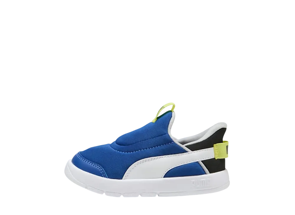プーマ TD コートフレックス V3 イーズイン "ビビッドブルー/プーマホワイト/プーマブラック" (キッズ)