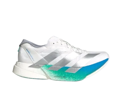 adidas Women's Adizero Adios Pro 4 "Crystal White/Matte Silver/Glory Green"
