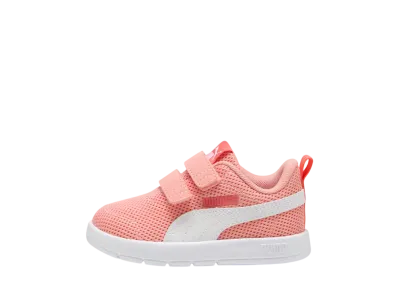Puma TD Courtflex V3 Mesh "Pink Fruit/Puma White/Peach Frost"
