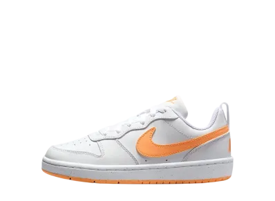 Nike GS Court Borough Low Recraft "White/White/Peach Cream"